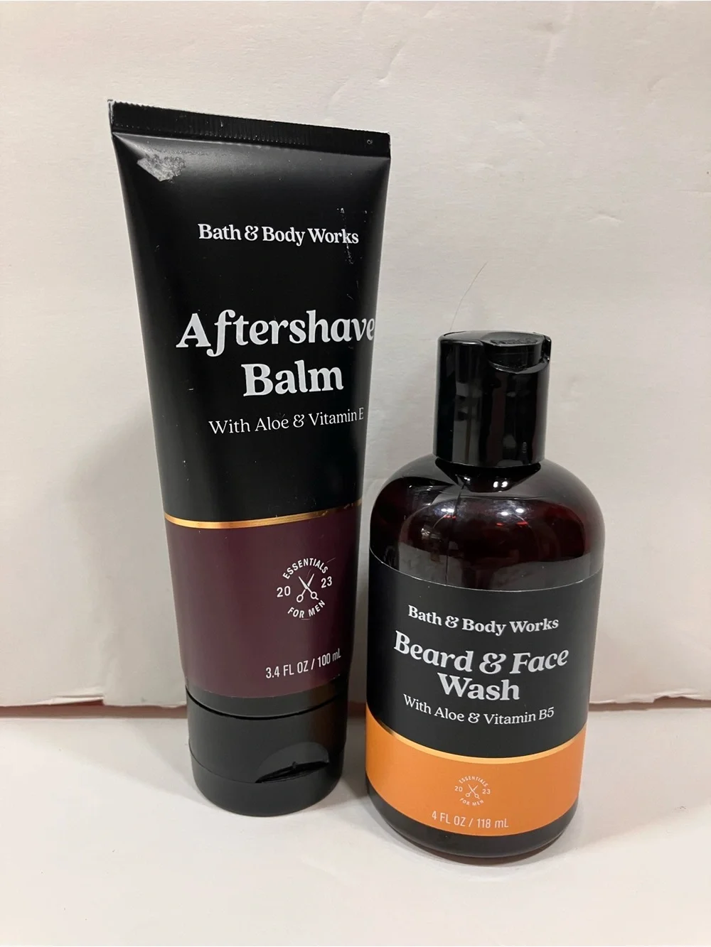Men Face Wash/Aftershave Balm -  Bath and Body Works